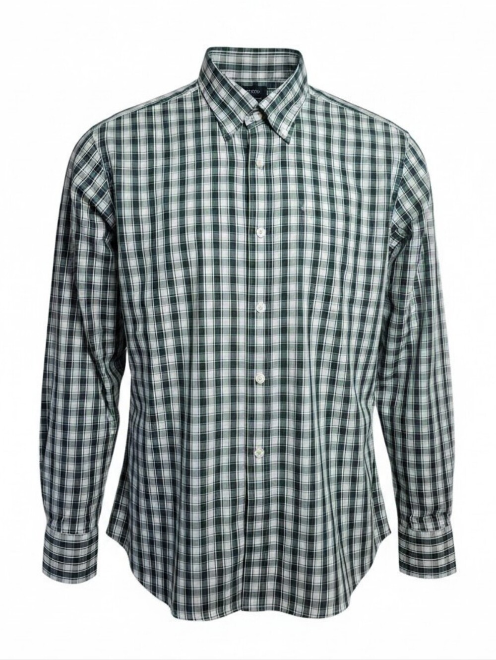 J. Crew performance slim untucked button down plaid shirt men's large